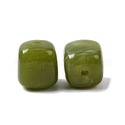 Opaque Acrylic Beads&nbsp;OACR-D320-01Q
