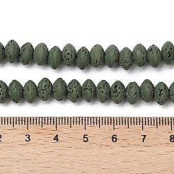 Synthetic Lava Rock Beads Strands&nbsp;G-B087-02A-04