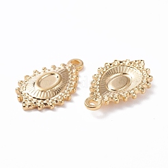 304 Stainless Steel Pendants Cabochons Settings&nbsp;STAS-B024-61G