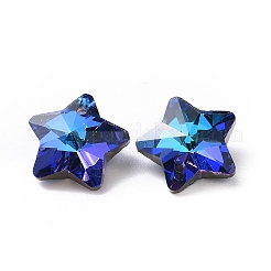 Electroplate Glass Charms&nbsp;GLAA-H104-A02