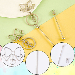 10Pcs Alloy Keychain Clasps&nbsp;KEYC-SC0001-80B