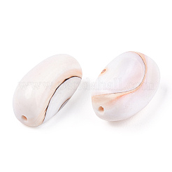 天然シェルビーズ  淡水シェルナゲットビーズ  貝殻色  8~21x6.5~12x5~12mm  穴：1.2mm&nbsp;X1-BSHE-TAC0003-03