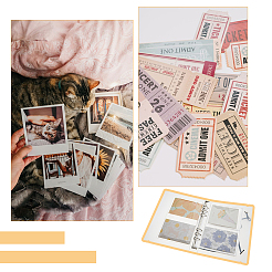4 Styles A5 PP Loose Leaf Card Ticket Storage Bag&nbsp;AJEW-DC0001-80