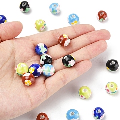 20Pcs 5 Colors Handmade Porcelain Beads&nbsp;PORC-FS0001-18