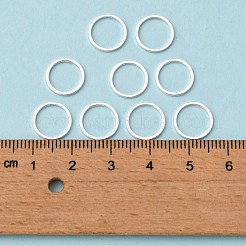 真鍮製フレームコネクター  カドミウムフリー＆鉛フリー  銀  10x0.7~1mm&nbsp;EC18710MM-S