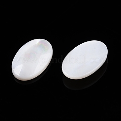 Natural White Shell Cabochons&nbsp;SSHEL-T017-06