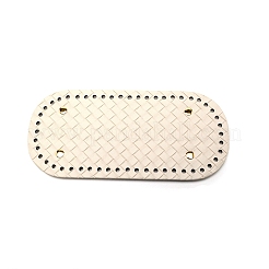 Leather Oval Bottom&nbsp;FIND-WH0091-60B