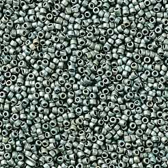 TOHOラウンドシードビーズ  日本製シードビーズ  マット  （512f）高メタリックフロストブルーヘイズ  15/0  1.5mm  穴：0.7mm  約3000個/10g&nbsp;X-SEED-TR15-0512F