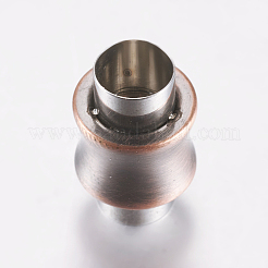 304 Stainless Steel Magnetic Clasps&nbsp;STAS-K157-66RP