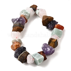 Natural Amethyst & Tiger Eye & Green Aventurine & Rose Quartz & Carnelian Beads Strands&nbsp;G-I283-F17