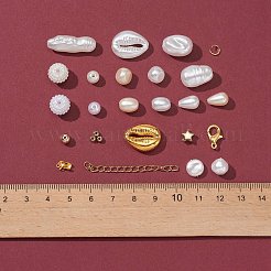DIY Imitation Pearl Bracelet Necklace Making Kit&nbsp;DIY-FS0003-11