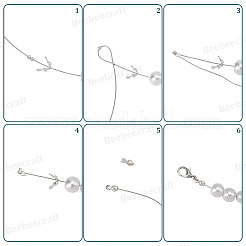 10個2色925スターリングシルバーボールチープ  ミックスカラー  6.5x3mm  穴：1mm  内径：2mm  中心穴約0.9mm  5個/カラー&nbsp;STER-BBC0009-51