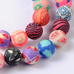 Handmade Polymer Clay Beads&nbsp;FIMO-10D-3