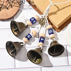 Iron Witch Bells for Door Knob Protection&nbsp;HJEW-JM02186