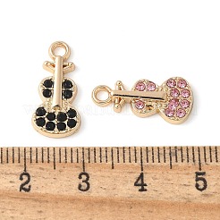 Alloy Rhinestone Pendants&nbsp;PALLOY-E775-06G