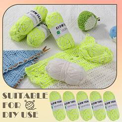 Luminous Two Tone Polyester Yarns&nbsp;OCOR-SZ0002-09B