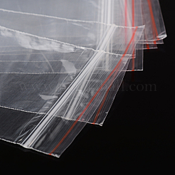 再封可能なプラスチック製包装袋  トップシール  セルフシールバッグ  長方形  透明  7x5cm  片側の厚さ：0.9ミル（0.023mm）&nbsp;OPP02