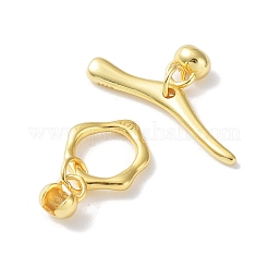 925スターリングシルバーマンテル  花  スタンプ925個付き  18KGP本金メッキ  花：12.5x11x1.5mm  バー：4x24x2.5mm  内径：2mm&nbsp;STER-P050-02G