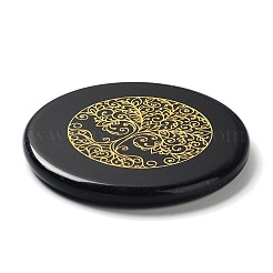 Natural Obsidian Display Decorations&nbsp;DJEW-P014-A06