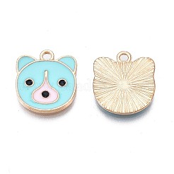 Alloy Enamel Pendants&nbsp;LS-ENAM-N054-75B