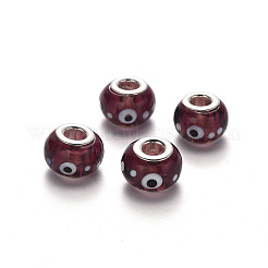 Handmade Lampwork European Beads&nbsp;LPDL-N001-046-C09