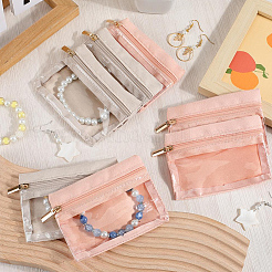 12Pcs 2 Colors Polyester Makeup Storage Zipper Bags&nbsp;AJEW-CL0005-18