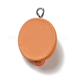 Opaque Resin Pendants&nbsp;RESI-G043-D07