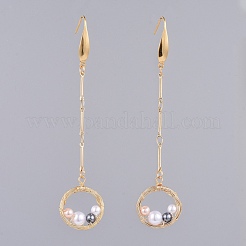 Dangle Earring & Pendant Necklace Jewelry Sets&nbsp;SJEW-JS01036