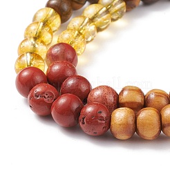 Mala Beads Necklace&nbsp;NJEW-JN03875