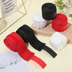 6Pcs 3 Colors Cotton Boxing Hand Wrap&nbsp;AJEW-CN0004-44