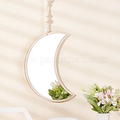 Moon Acrylic Mirror Wall Hanging Decoration&nbsp;HJEW-WH0069-02