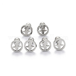 Tarnish Resistant 201 Stainless Steel Barbell Cartilage Earrings&nbsp;LS-EJEW-R147-33