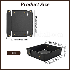 PU Leather Storage Trays&nbsp;ODIS-WH20013-03A-02