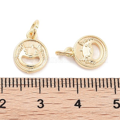 Brass Charms&nbsp;KK-P271-29G-1