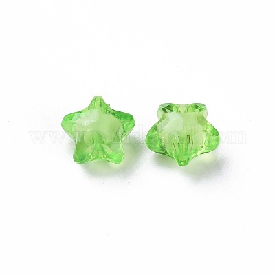 Transparent Acrylic Beads&nbsp;TACR-S152-01A-730-1