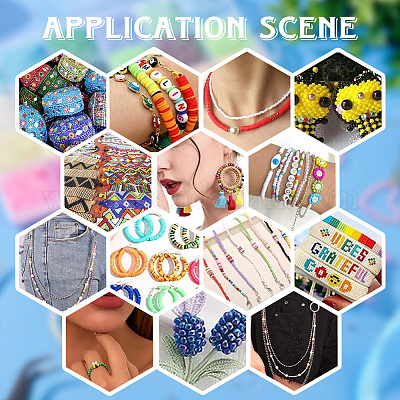 24000Pcs 24 Style Ceylon Glass Seed Beads, Round Rondelle, Mixed Color,  2mm and Hole: 1mm and 1000Pcs/style