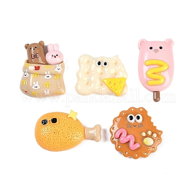 Resin Cabochons&nbsp;RESI-H166-09-1