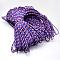 7 Inner Cores Polyester & Spandex Cord Ropes, with Patterns, for Rope Bracelets & Shoe Lace Cord Making, Blue, 4mm, about 109.36 yards(100m)/bundle, 420~500g/bundle