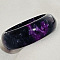 Acrylic Finger Rings, Ring, Indigo, US Size 7(17.3mm)
