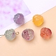 Natural Fluorite Carved Beads&nbsp;PW-WG1ACAE-13-1
