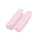 電気メッキガラスビーズ  多面カット  長方形  ピンク  19.5~20x4x4mm  穴：1mm&nbsp;GLAA-D024-01A-3
