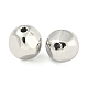 CCBプラスチックビーズ  プラチナ  異形  10mm  穴：2.3mm&nbsp;CCB-P013-25E-P-2