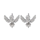 Brass Stud Earrings&nbsp;EJEW-D288-17P-2
