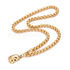 304 Stainless Steel Pendants Necklaces&nbsp;STAS-D178-06G