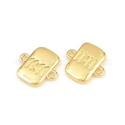 Brass Connector Charms&nbsp;KK-CBA5CB0-22G