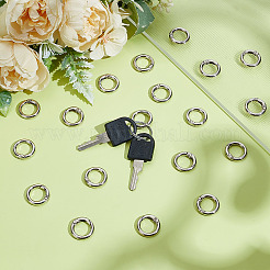 40Pcs Zinc Alloy Spring Gate Rings&nbsp;FIND-ME0002-11