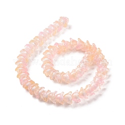 Transparent Glass Beads Strands&nbsp;LAMP-H061-01D-05