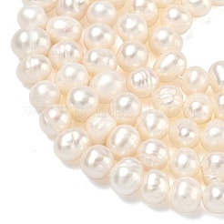 Natural Cultured Freshwater Pearl Beads Strands&nbsp;PEAR-L034-11B