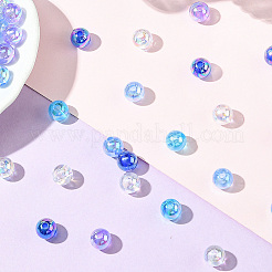 5 Colors Transparent Acrylic Beads&nbsp;MACR-PA0001-03B-01