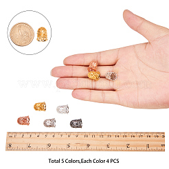 Brass Bead Caps&nbsp;KK-PH0034-79